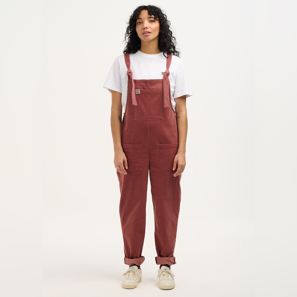 NWT Lucy & Yak pink corduroy dungarees